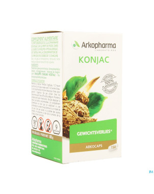 Arkogelules konjac 150x500mg nf    cfr 4137949