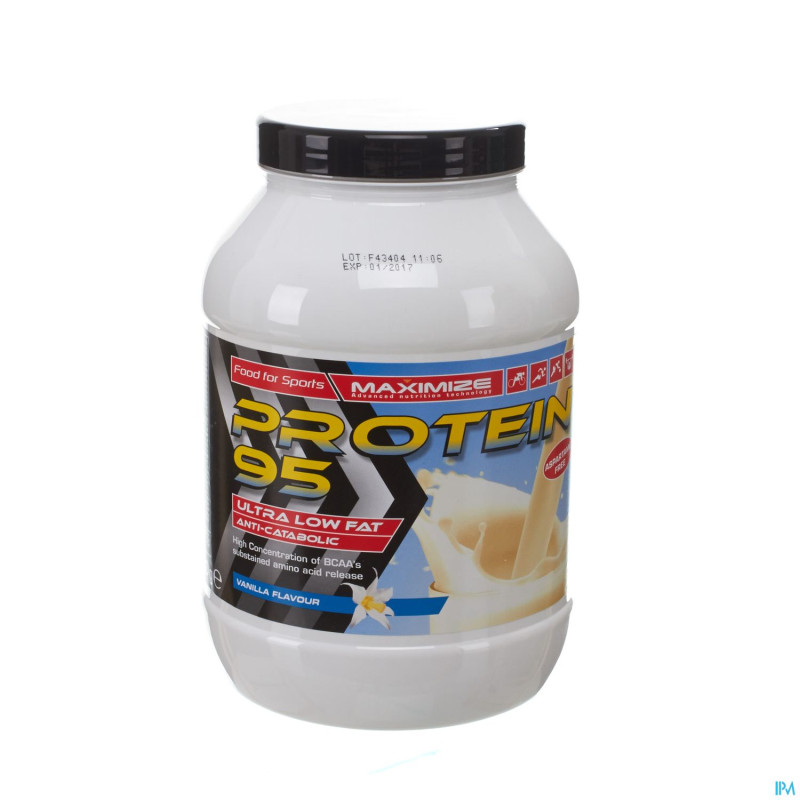 Protein 95 vanille    pdr 750g
