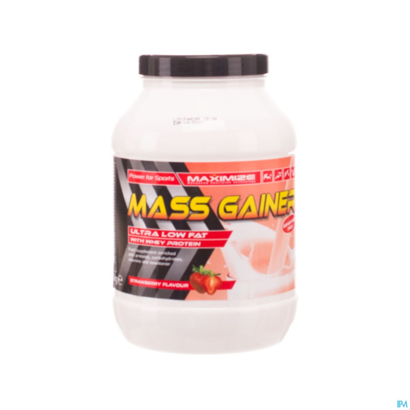 Mass gainer fraise    pdr 1,3kg
