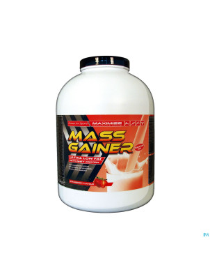 Mass gainer fraise    pdr 4,5kg