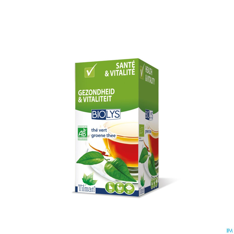 Biolys the vert bio    tea-bags 20