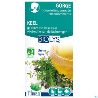 Biolys thym bio    tea-bags 20