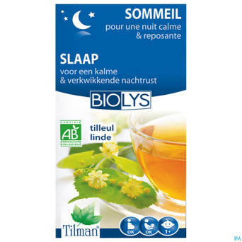 Biolys tilleul bio    tea-bags 20