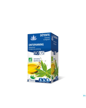Biolys verveine bio    tea-bags 20