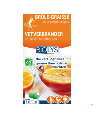 Biolys the vert+agrumes bio    tea-bags 20