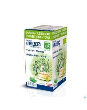 Biolys the vert-menthe bio    tea-bags 20
