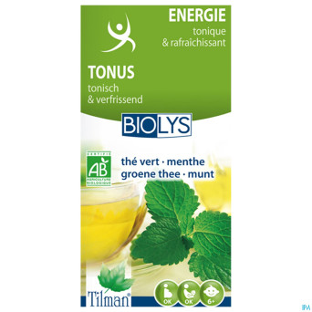 Biolys the vert-menthe bio    tea-bags 20