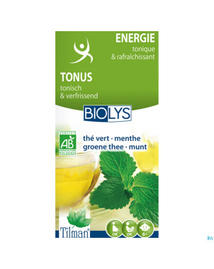 Biolys the vert-menthe bio    tea-bags 20