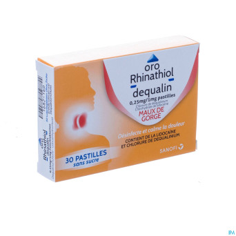 Oro rhinathiol comp a sucer 30