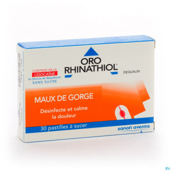 Oro rhinathiol comp a sucer 30