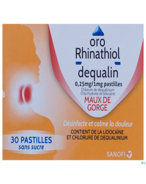 Oro rhinathiol comp a sucer 30