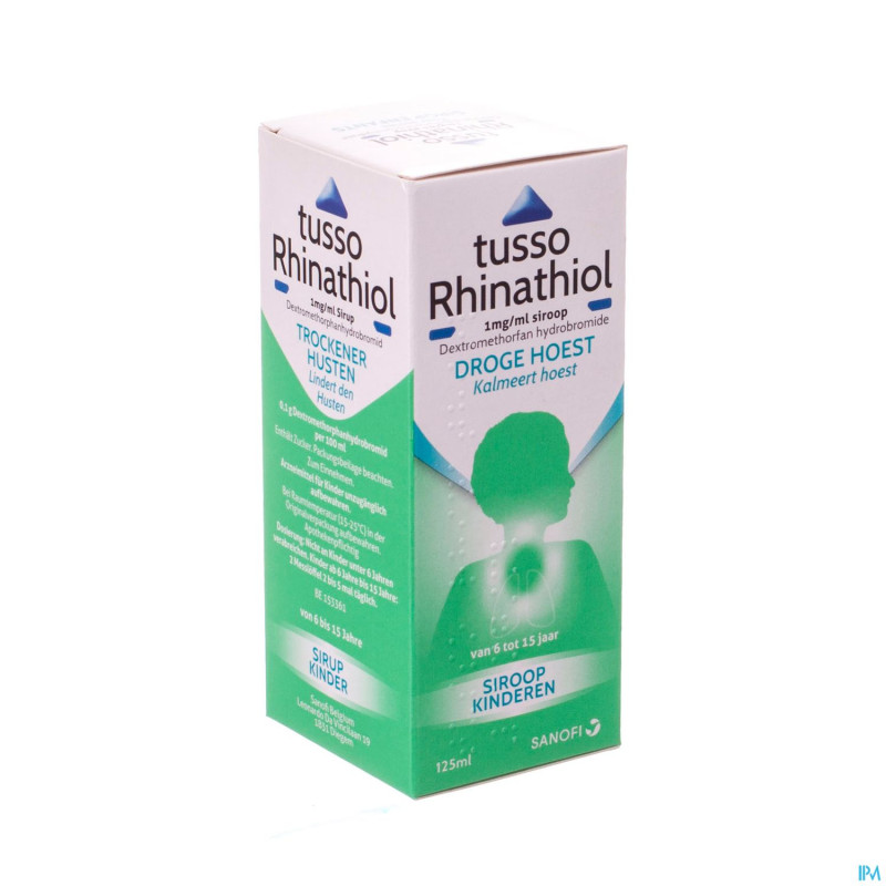 Tusso rhinathiol 0,1% sir inf 125ml