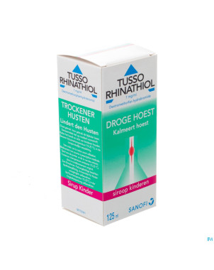 Tusso rhinathiol 0,1% sir inf 125ml