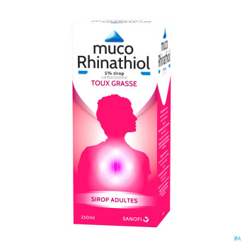 Muco rhinathiol 5% sir ad 250ml