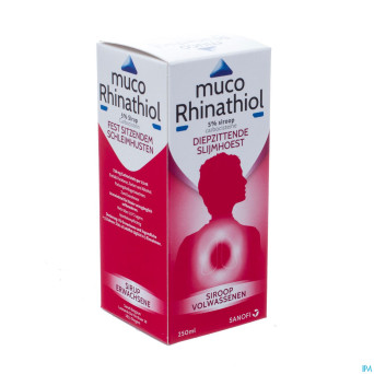 Muco rhinathiol 5% sir ad 250ml