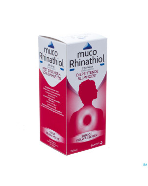 Muco rhinathiol 5% sir ad 250ml