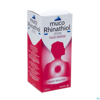 Muco rhinathiol 5% sir ad 250ml