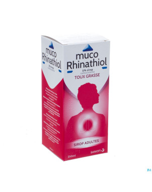 Muco rhinathiol 5% sir ad 250ml