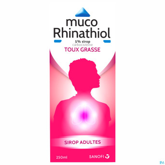 Muco rhinathiol 5% sir ad 250ml