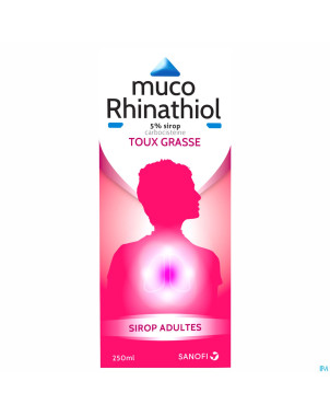 Muco rhinathiol 5% sir ad 250ml