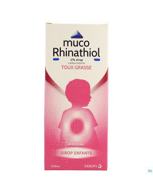 Muco rhinathiol 2% sir inf 200ml