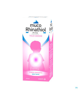 Muco rhinathiol 2% sir inf s/sucre 200ml