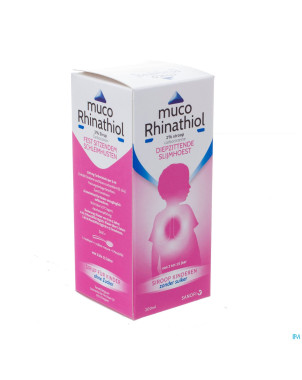 Muco rhinathiol 2% sir inf s/sucre 200ml