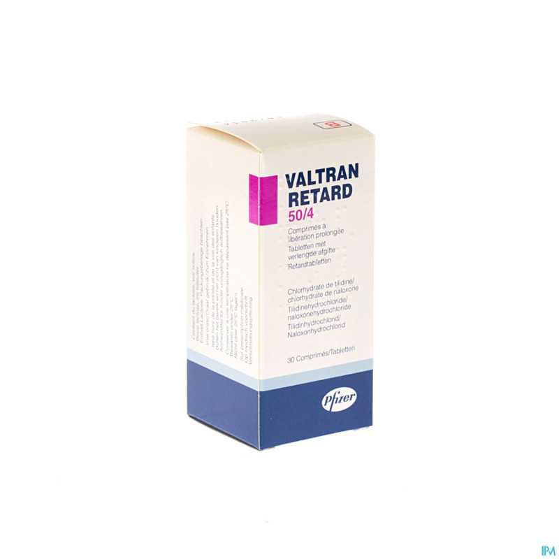 Valtran retard comp 30 x  50/ 4mg
