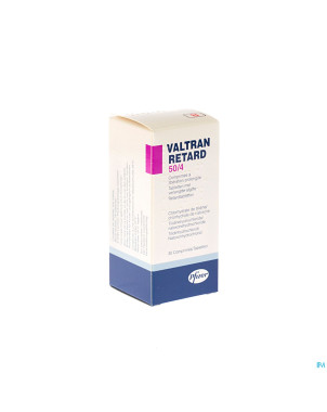 Valtran retard comp 30 x  50/ 4mg