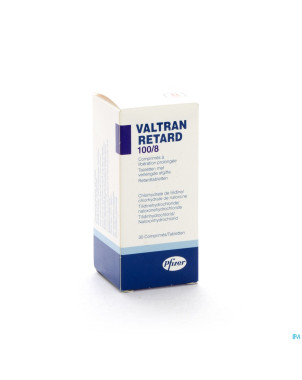 Valtran retard comp 30 x 100/ 8mg