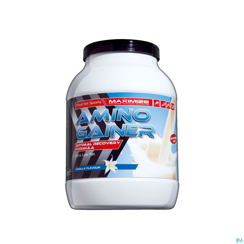 Amino gainer vanille    pdr 750g
