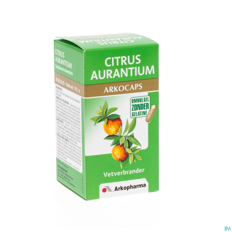 Arkogelules citrus aurantium    45