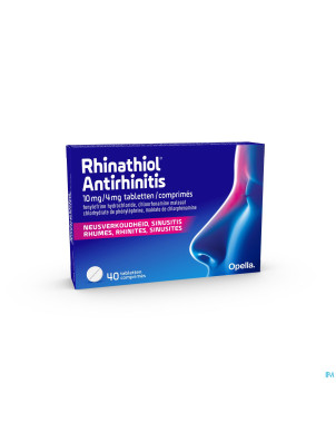 Rhinathiol antirhinitis tabl 40
