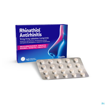 Rhinathiol antirhinitis tabl 40