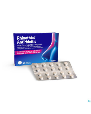 Rhinathiol antirhinitis tabl 40