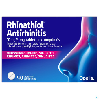 Rhinathiol antirhinitis tabl 40