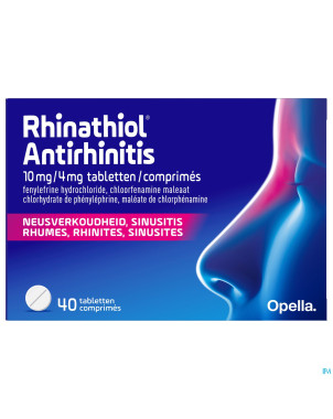 Rhinathiol antirhinitis tabl 40