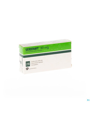 Seroxat glaxosmithkline comp 28 x 30 mg