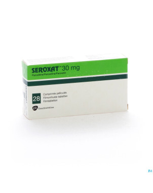 Seroxat glaxosmithkline comp 28 x 30 mg