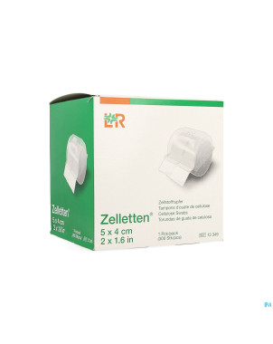 Zelletten tampons 5x4cm 300+dispens    13349