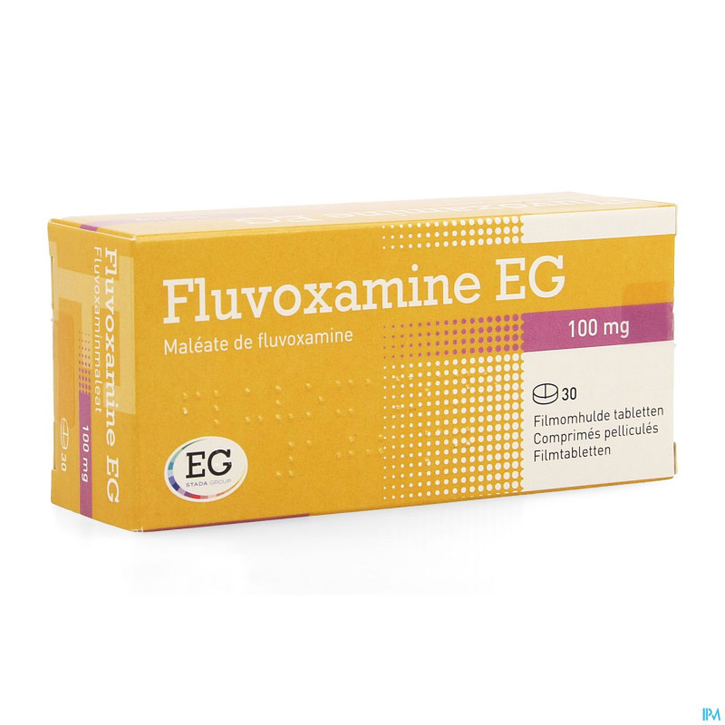 Fluvoxamine eg 100 mg comp pellicules  30