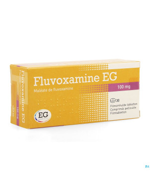 Fluvoxamine eg 100 mg comp pellicules  30