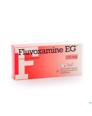 Fluvoxamine eg 100 mg comp pellicules  30