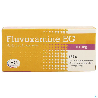 Fluvoxamine eg 100 mg comp pellicules  30