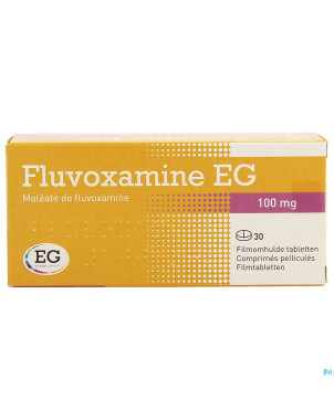 Fluvoxamine eg 100 mg comp pellicules  30