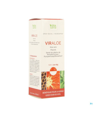 Viraloe spray buccal 30ml vera sana