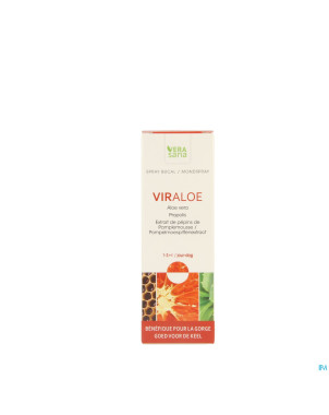 Viraloe spray buccal 30ml vera sana