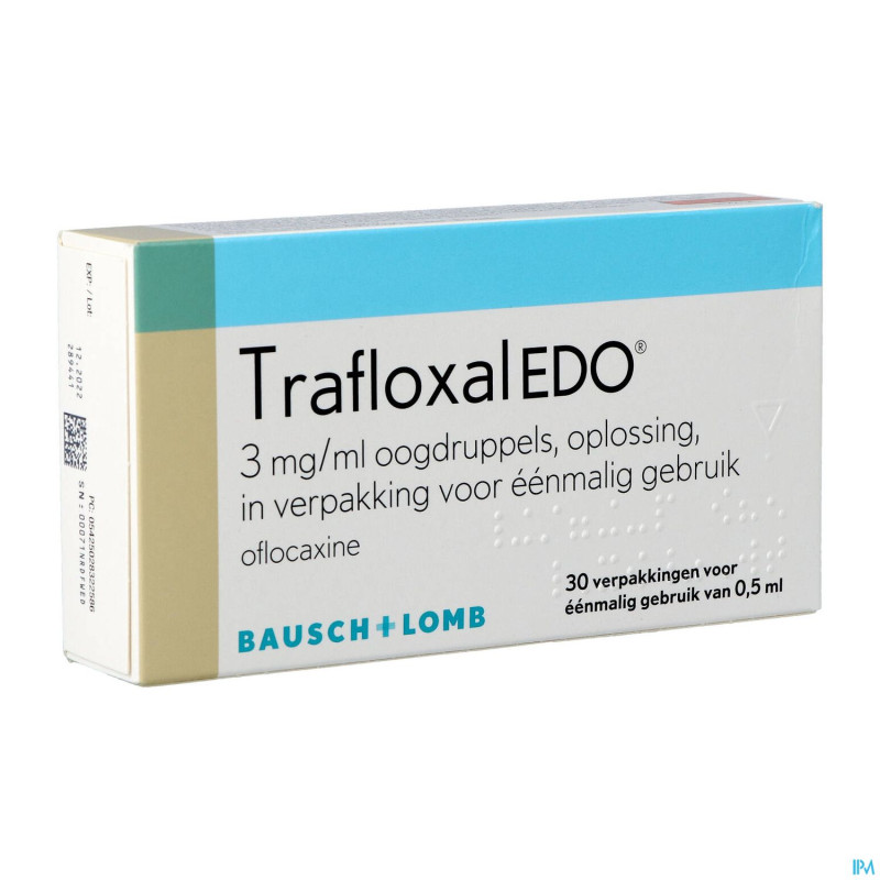Trafloxal edo 30 x 0,5 ml ud