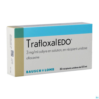 Trafloxal edo 30 x 0,5 ml ud