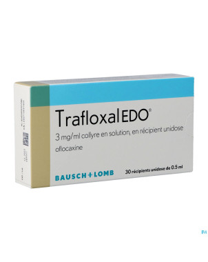 Trafloxal edo 30 x 0,5 ml ud